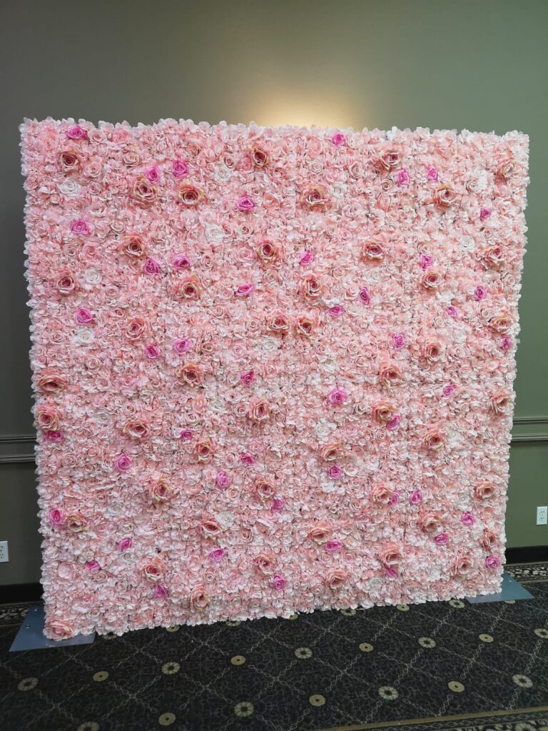 Flower wall Rental Kingston