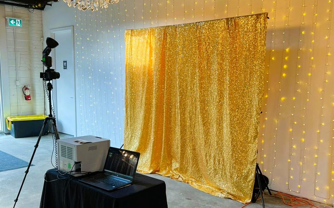 Photo Booth Rental Vancouver Inside with Props - Eid al-Fitr Party Décor Event in Vancouver