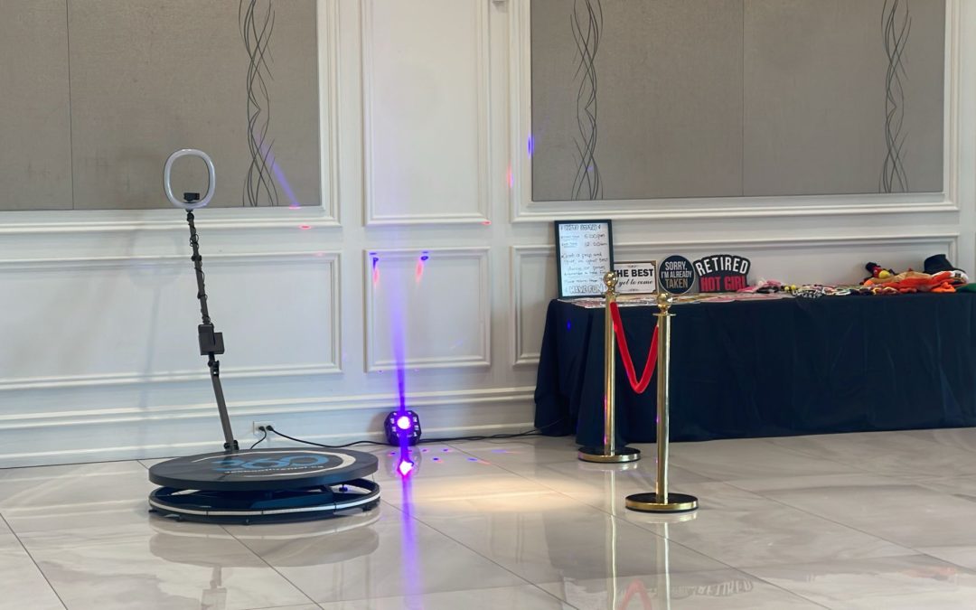 360 video booth for celebrations